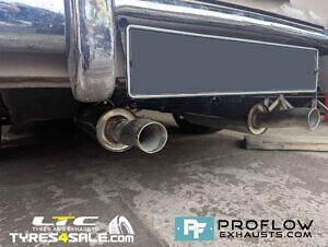 Proflow Custom Built Stainless Steel Dual Exit Exhaust For MG Magnette 1959 (4)