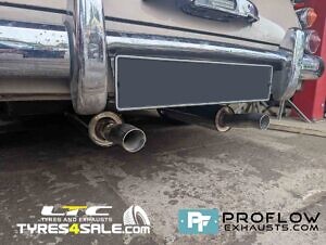 Proflow Custom Built Stainless Steel Dual Exit Exhaust For MG Magnette 1959 (7)