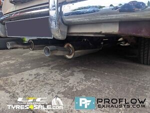Proflow Custom Built Stainless Steel Dual Exit Exhaust For MG Magnette 1959 (8)