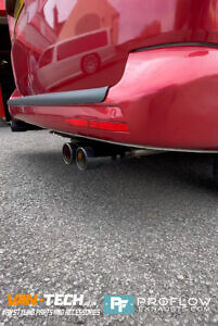 VW Transporter T5.1 Custom Exhaust Middle and Dual Exit Rear with Twin TX106B Tailpipes