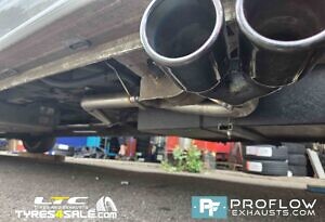 VW Crafter Custom Exhaust Middle And Rear With Side Exit Twin Tailpipe Made From Stainless Steel (3)