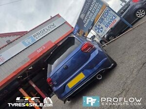 VW Golf GTi Custom Exhaust Back Box Delete Dual Exit With TX026 Tailpipes Made From Stainless Steel (3)