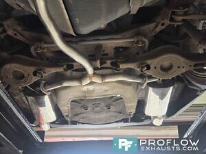 Mazda MX6 Custom Stainless Steel Exhaust Cat, Middle And Dual Rear With TX070 Tailpipes Proflow Exhausts (1)