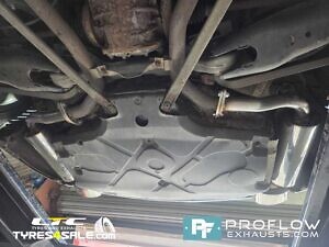 Mercedes Benz SL AMG Custom Stainless Steel Exhaust Dual Back Box With Oval Tailpipes (1)