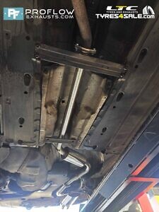Audi A4 Custom Exhaust Middle And Rear With Twin Tailpipe Made From Stainless Steel (2)
