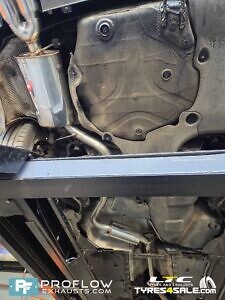 Audi A4 Custom Exhaust Middle And Rear With Twin Tailpipe Made From Stainless Steel (4)