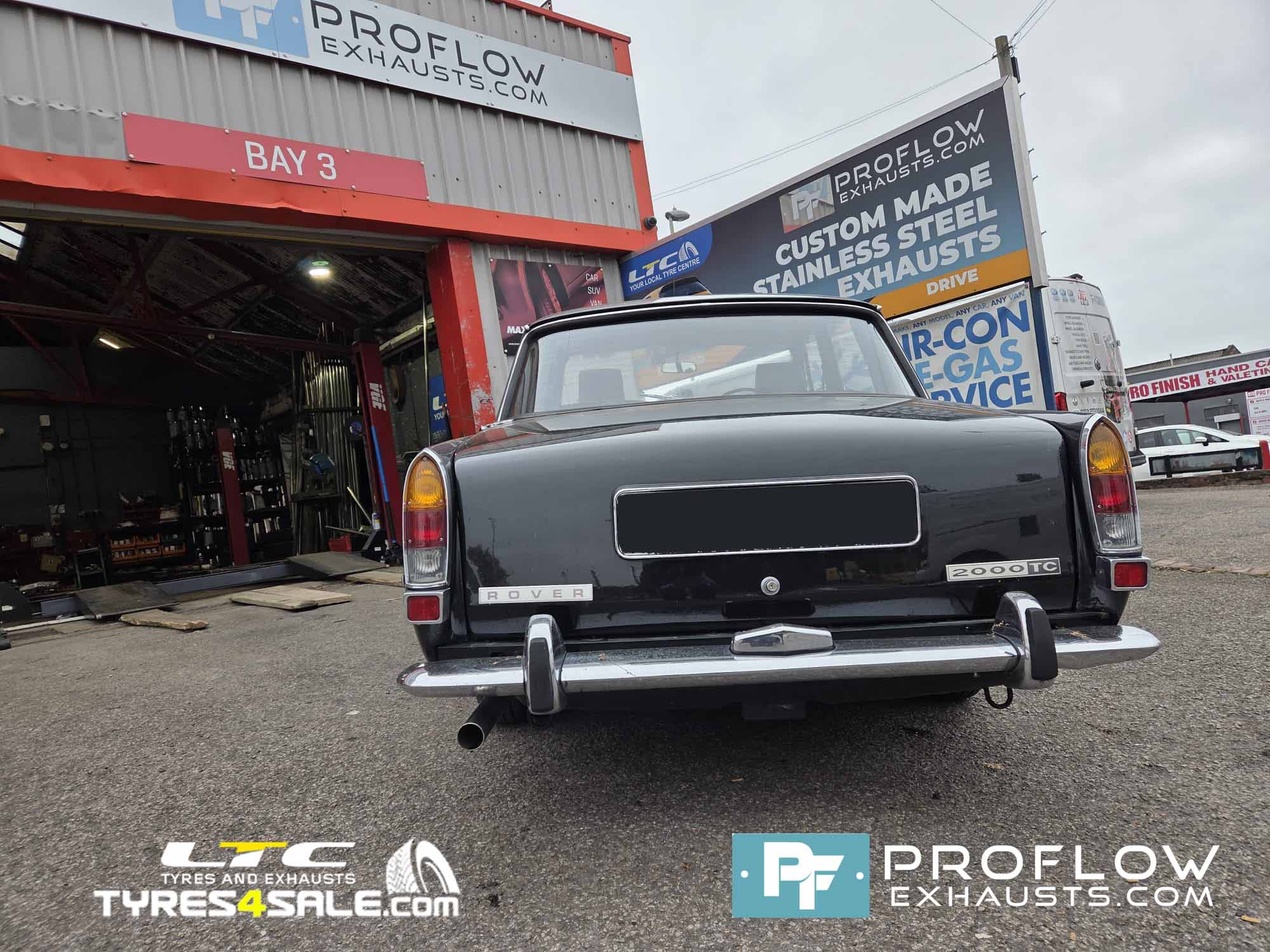 Rover 2000 P6 Custom Exhaust Middle And Rear Made From Stainless Steel Built By Proflow Exhausts (5)