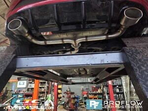 Seat Leon Cupra Custom Exhaust Middle And Rear 2.5 Pipework And Tailpipes Made From Stainless Steel (1)