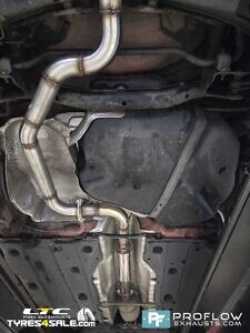 Seat Leon Cupra Custom Exhaust Middle And Rear 2.5 Pipework And Tailpipes Made From Stainless Steel (7)