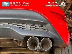 Proflow Exhausts Stainless Steel Back Box With Twin Tailpipe For Ford Fiesta (4)