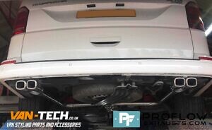 Custom Exhaust VW Transporter T5.1 Middle And Dual Exit Rear With Twin Tailpipes (3)