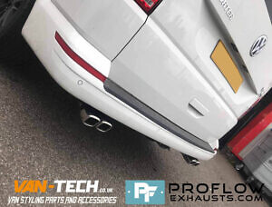 Custom Exhaust VW Transporter T5.1 Middle And Dual Exit Rear With Twin Tailpipes (4)