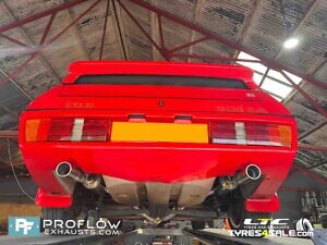 Lotus Excel Custom Exhaust 4 Box System, Flex And Dual Rear Exit With Tailpipes All Made From Stainless Steel (2)