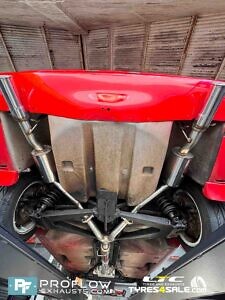 Lotus Excel Custom Exhaust 4 Box System, Flex And Dual Rear Exit With Tailpipes All Made From Stainless Steel (4)