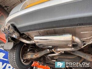 Custom Stainless Steel Exhaust System For VW Golf (5)