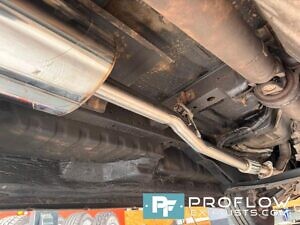 Nissan Elgrand Stainless Steel Custom Exhaust Flex, Middle And Rear Silencer With Twin Tailpipe (2)