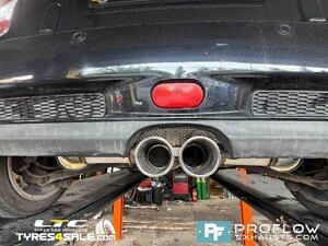 Mini Cooper Custom Exhaust Dual Rear Back Box With Central Exit Made From Stainless Steel (3)